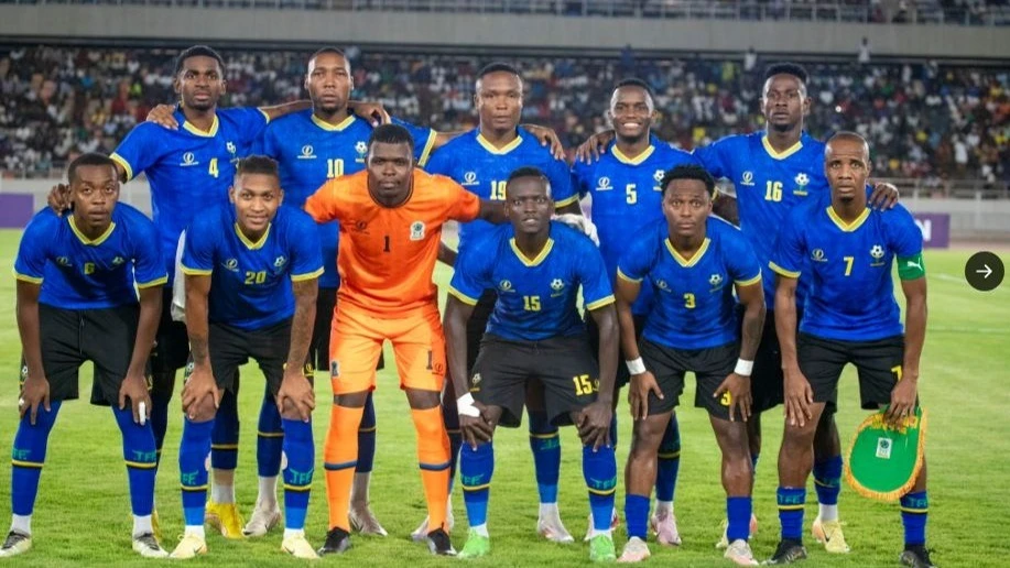 
Tanzania soccer national team (Taifa Stars).