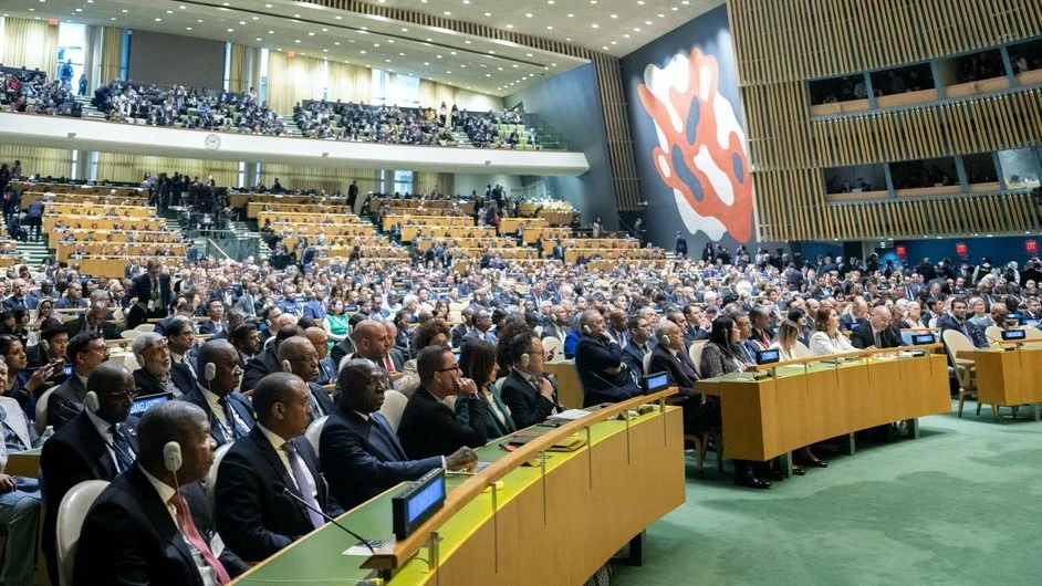 Member State delegates at the general debate of the 79th session of the UN General Assembly