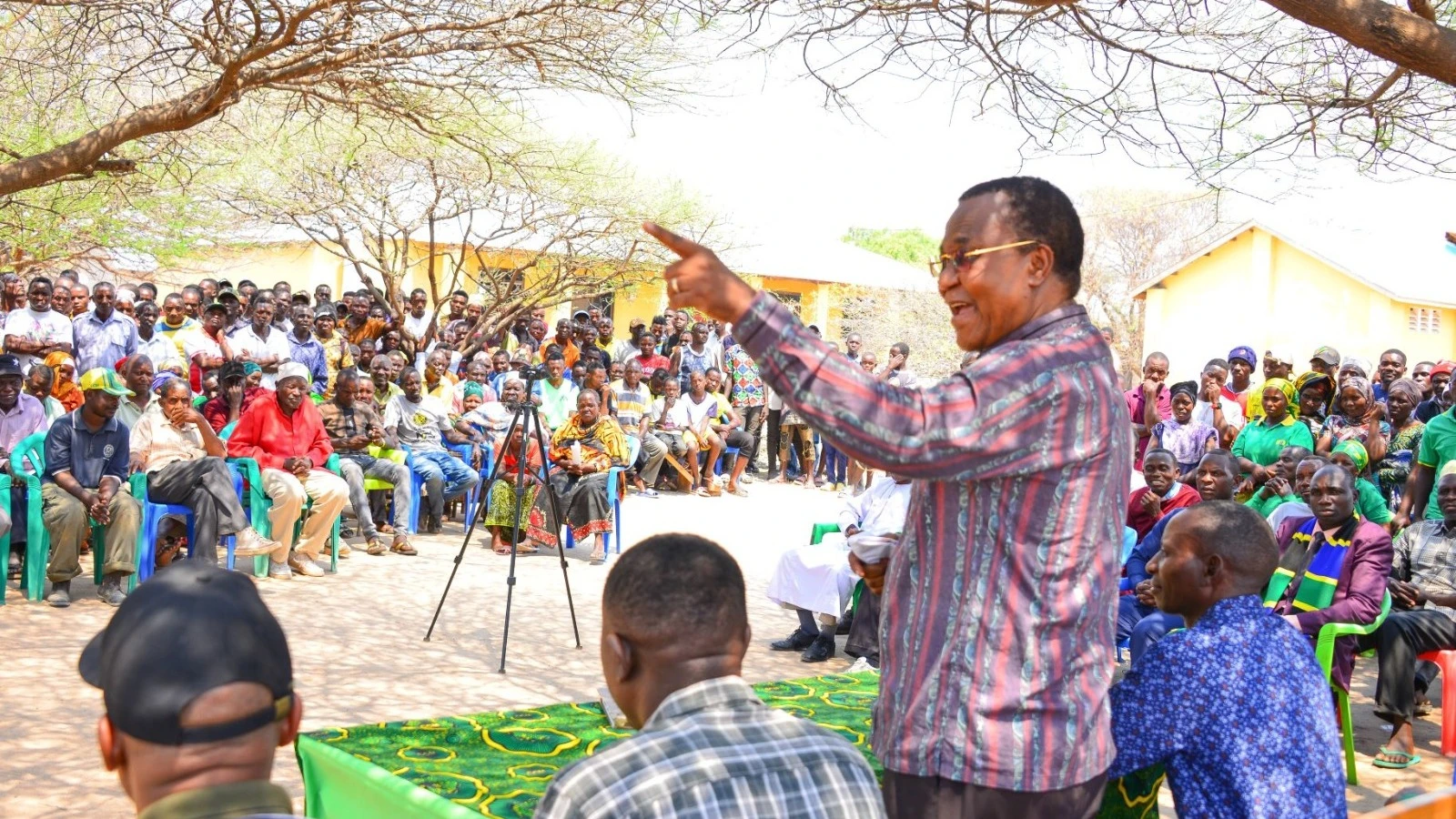 Waziri Lukuvi, atembelea Mradi wa Ujenzi wa Mfereji Mkombozi, Pawaga