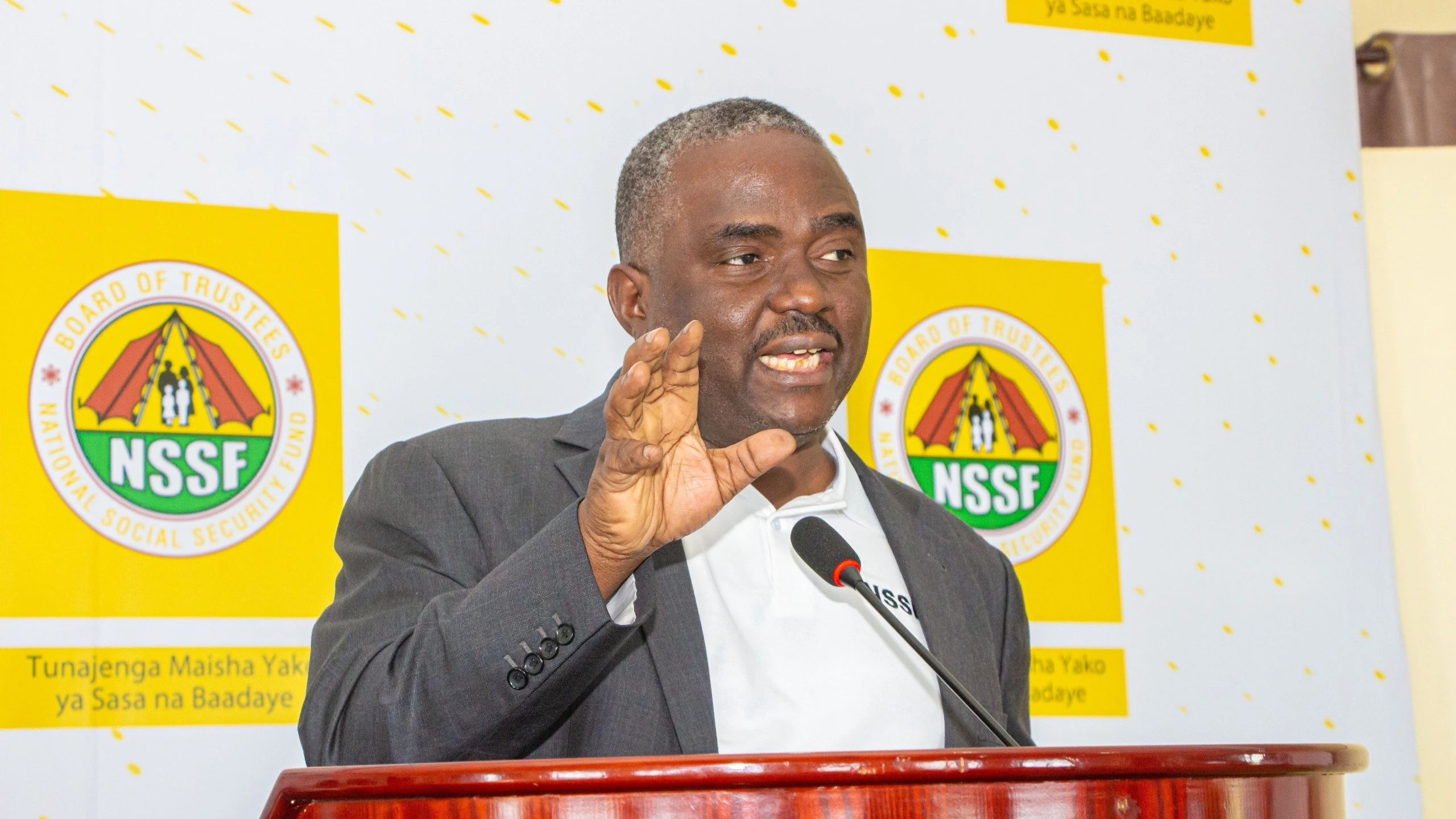 NSSF Director General Masha Mushomba.