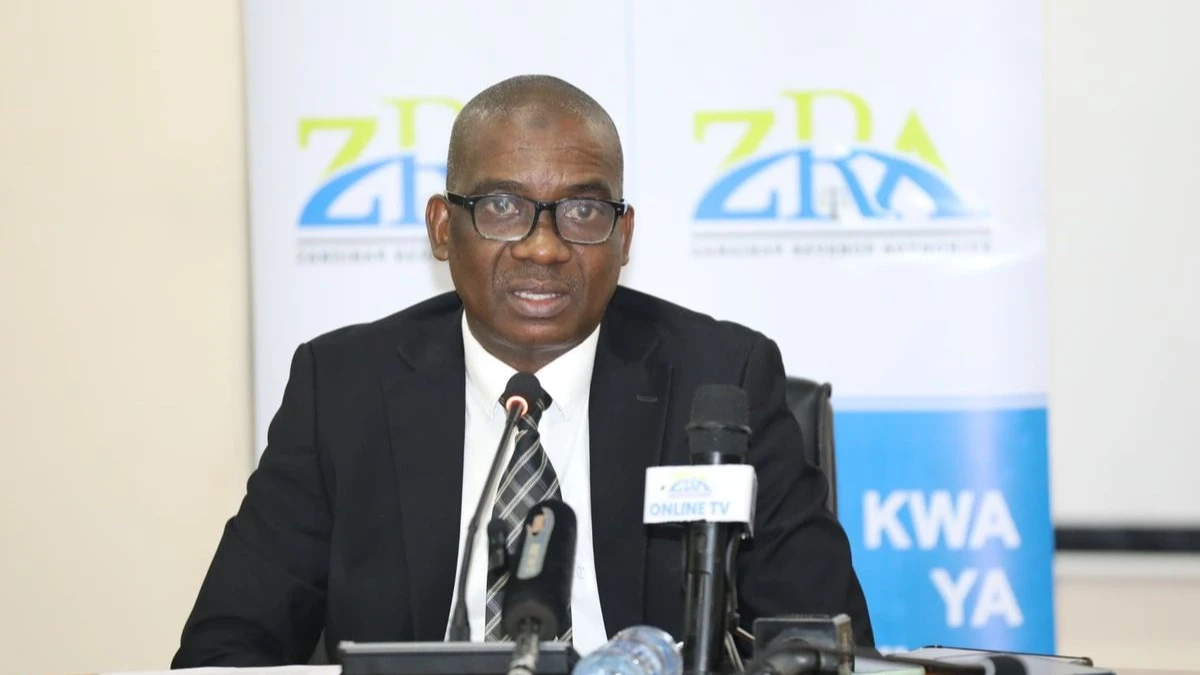 Ali Mohammed, the ZRA acting commissioner general.