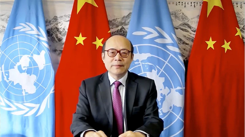 Chen Xu, permanent representative of China to the United Nations Office in Geneva and other international organizations in Switzerland.