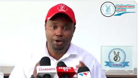  Katibu Mkuu wa CHADEMA, John Mnyika.