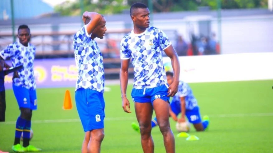 Taifa Stars players pictured on Saturday during a training session at KMC Complex in Dar es Salaam.