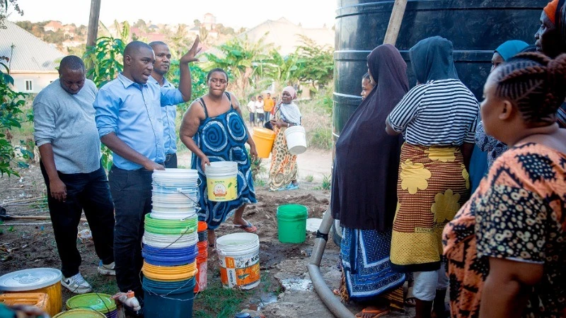 DAWASA yasambaza huduma  maeneo yasiyo na mtandao