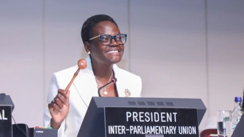  Inter-Parliamentary Union (IPU) President, Dr Tulia Ackson