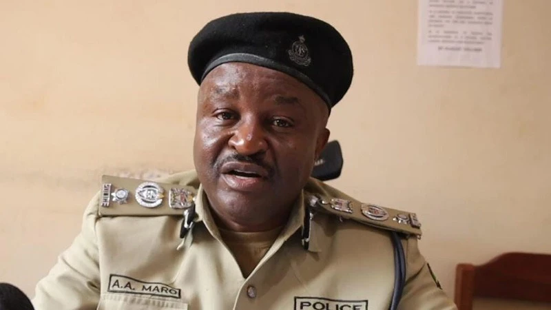 Kaimu Kamanda wa Polisi Mkoa wa Songwe, Kamishna Msaidizi (ACP) Johnny Maro