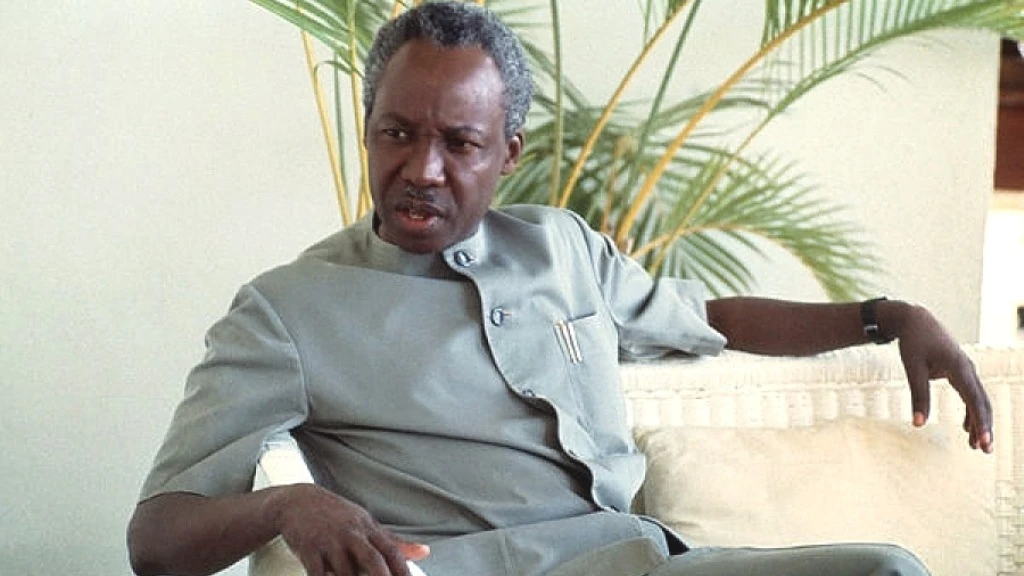 The President of the country Mwalimu Julius Kambarage Nyerere 