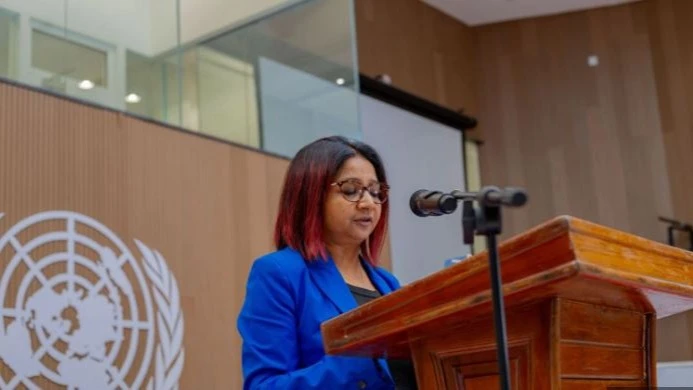 Head of the United Nations Resident Coordinator’s office, Shabnam Mallick