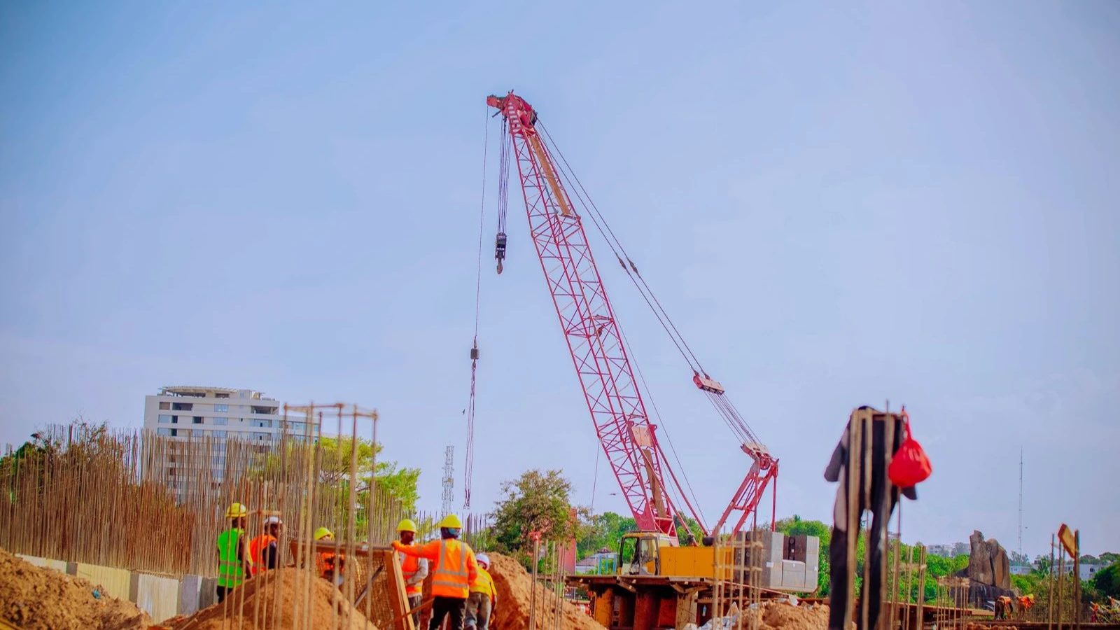 Ongoing renovations to enhance Kemondo Bay port depth and quay length.