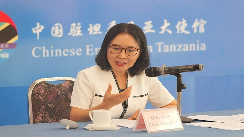 Chen Mingjian, Chinese ambassador to Tanzania