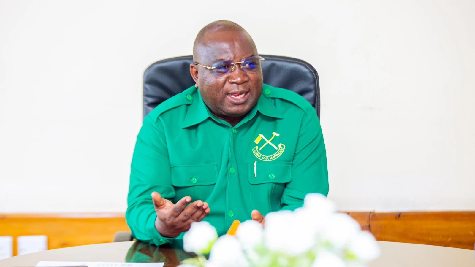 CCM’s Secretary for Ideology, Publicity and Training, Amos Makalla