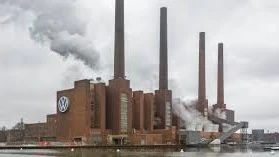 The power station at Volkswagen’s Wolfsburg plant in Germany