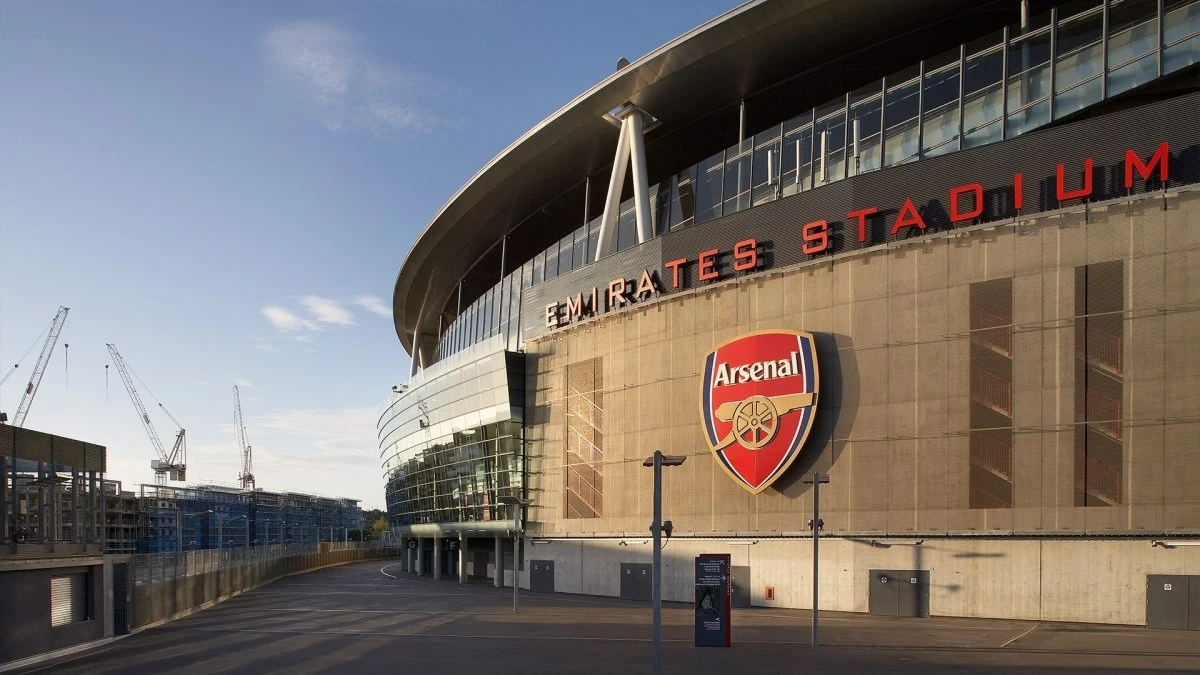 Emirates Stadium.