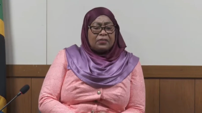 Rais Samia Suluhu Hassan.