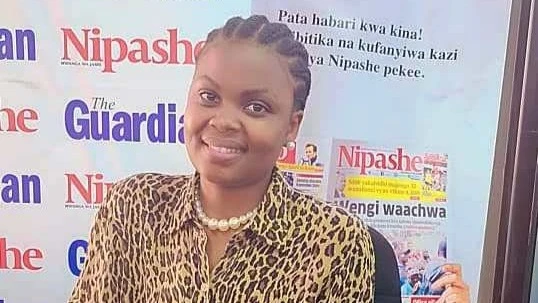 Ester Mgidula (26), mhitimu wa Shahada ya Uzamili ya Kiswahili.