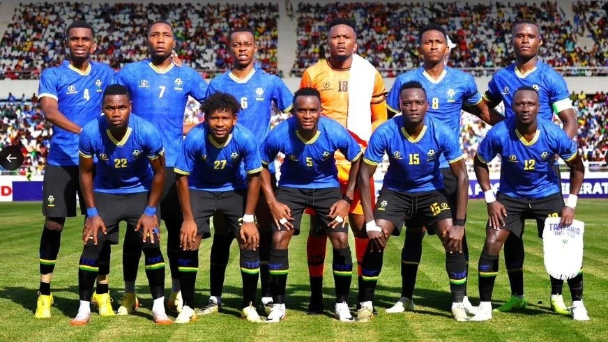 Taifa Stars squad against Guinea.