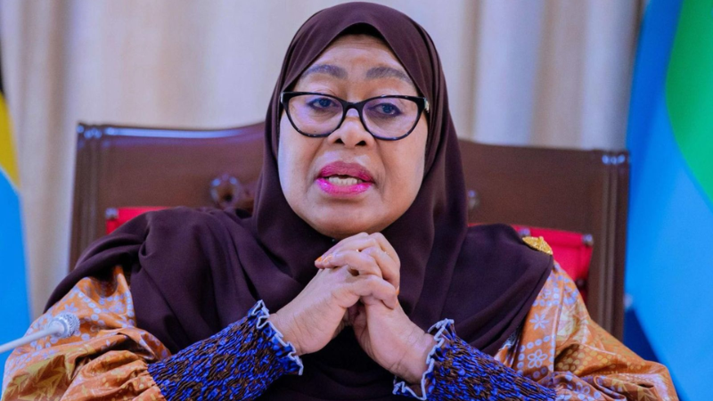 Rais Samia Suluhu Hassan.