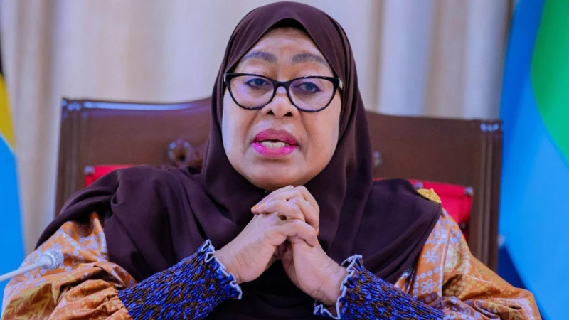 PRESIDENT Samia Suluhu Hassan