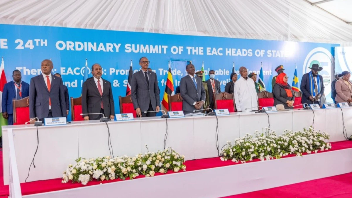 EAC summit: Finish consulting  for federation by mid next year.