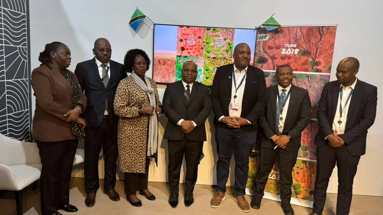 Deputy Minister in the Vice President's Office (Union and Environment), Khamis Hamza Khamis, leads the Tanzanian delegation at the ongoing COP16 of the United Nations Convention to Combat Desertification (UNCCD) in Saudi Arabia.