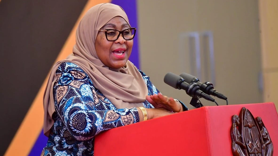 President of Tanzania, Samia Suluhu Hassan