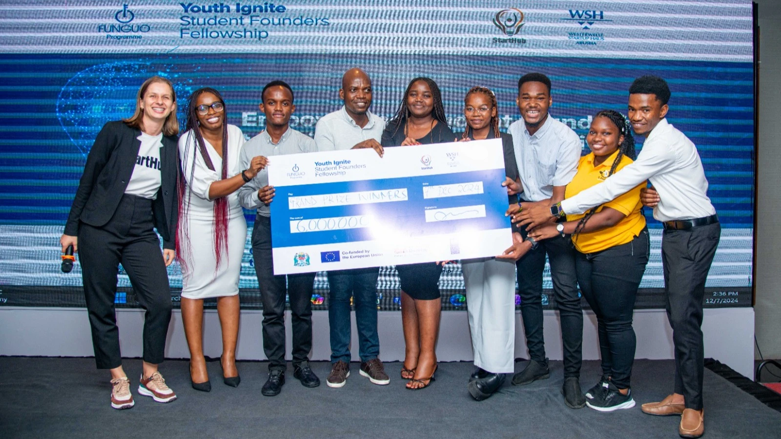 20 student-led businesses win  competition, receive over 80m/-