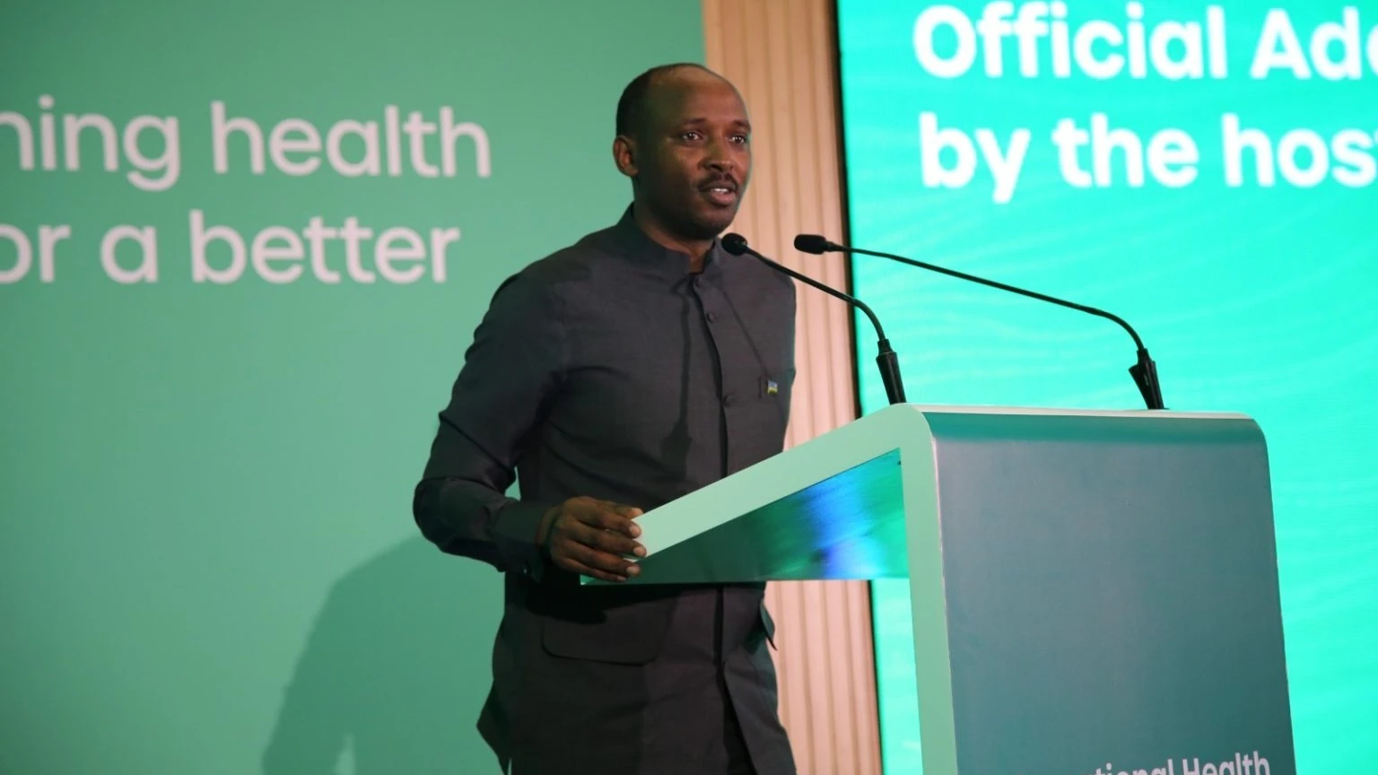 Rwanda’s Minister of Health, Dr. Nsanzimana Sabin