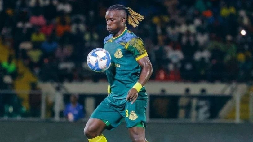 Young Africans midfielder Khalid Aucho 