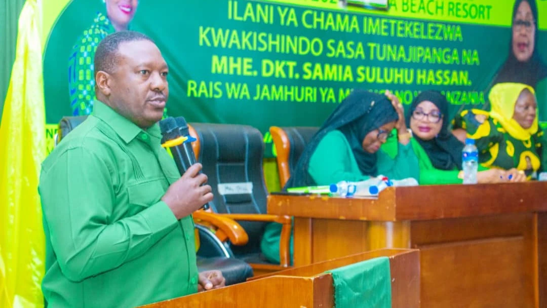 KATIBU wa Halmashauri Kuu (NEC) Oganaizesheni na Mjumbe wa Kamati Kuu ya Chama Cha Mapinduzi (CCM) Issa Gavu.