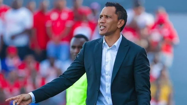 Simba SC head coach Fadlu Davids