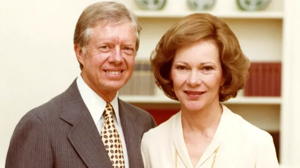 Jimmy na mkewe Rosalynn Carter, enzi za uhai wao