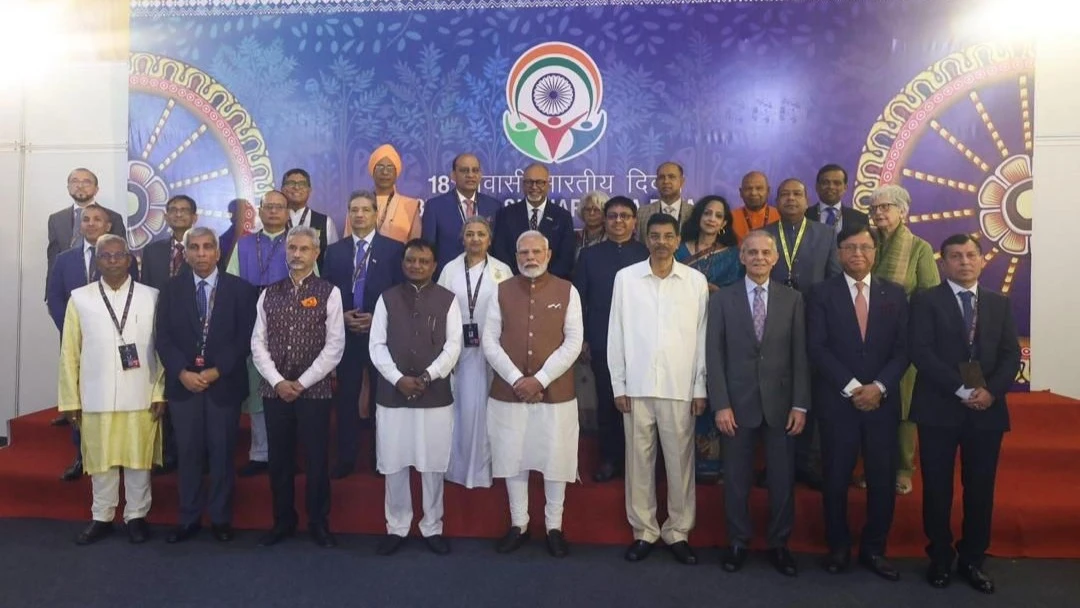 Dr Kaushik L Ramaiya with Hon’ble Prime Minister of India Mr Narendra Modi.