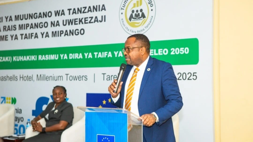 Lucas Kifyasi, acting chairman for the CSO working group and a United Nations Association for Tanzania official