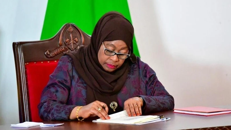 President Samia Suluhu Hassan,