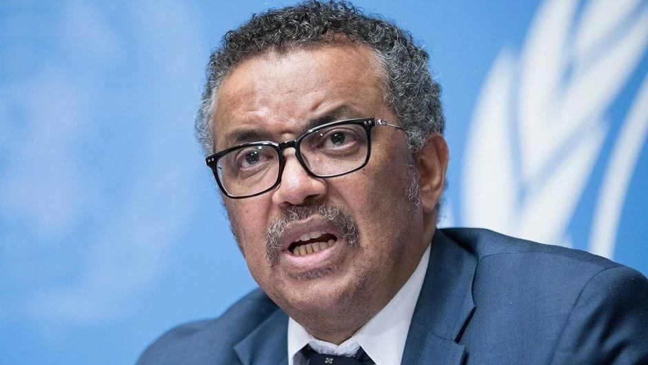 Mkuu wa Shirika la Afya Duniani (WHO), Dk. Tedros Adhanom Ghebreyesus