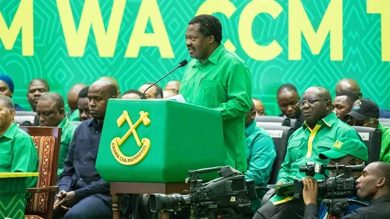 Dr Emmanuel Nchumbi CCM secretary-general