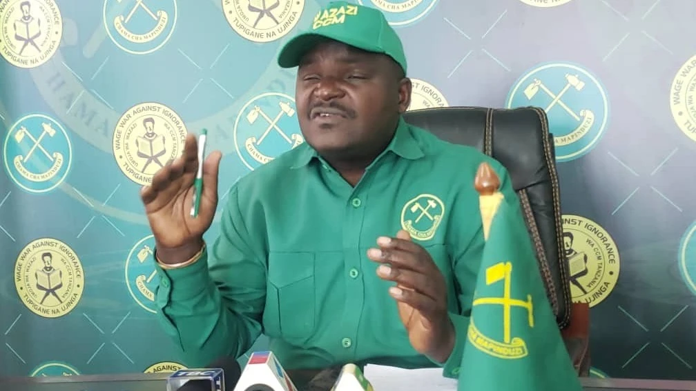 
MWENYEKITI wa Jumuiya ya Wazazi ya Chama cha Mapinduzi (CCM) Taifa, Fadhili Maganya.