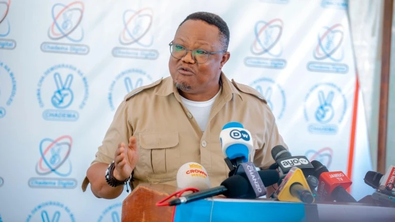 Mwenyekiti mpya wa Chama cha Demokrasia na Maendeleo (CHADEMA), Tundu Lissu.