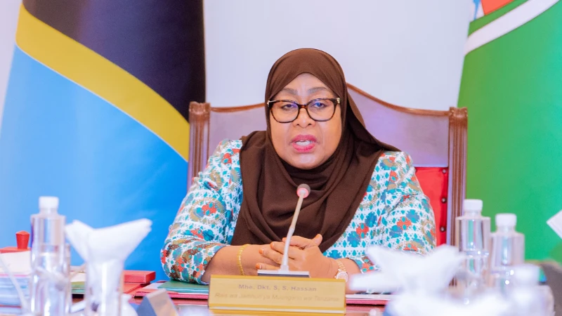 RAIS Samia Suluhu Hassan.