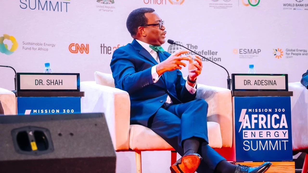 Dr Akinwumi Adesina, president of the African Development Bank (AfDB)