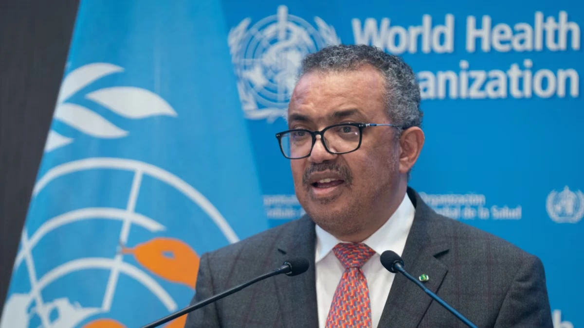 
THE head of the World Health Organization Dr Tedros Adhanom Ghebreyesus