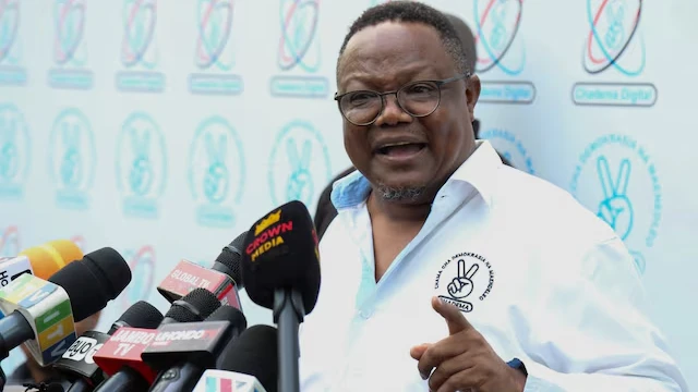 Tundu Lissu Mwenyekiti Taifa  CHADEMA, anayechaguliwa mwaka huu