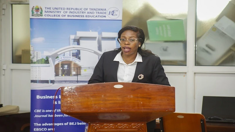 College of Business Education rector Prof Edda Lwoga opens a stakeholders’ workshop on PhD in Business Informatics Curriculum Development in Dar es Salaam yesterday. 