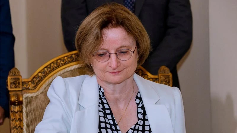 Christine Grau, the EU resident envoy to the EAC zone.