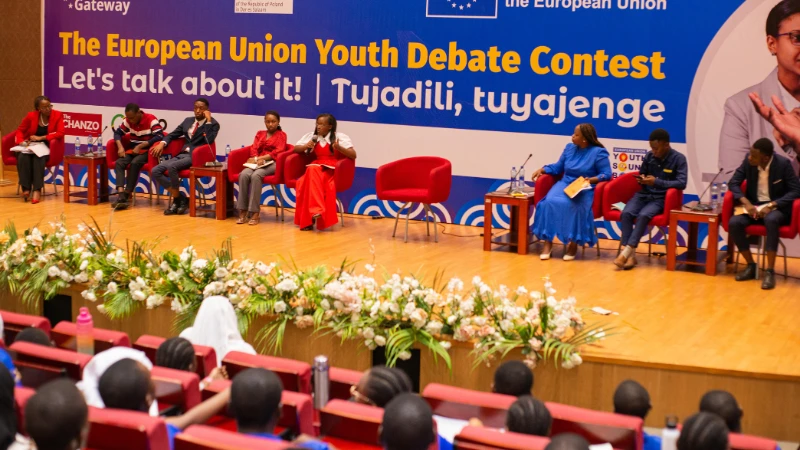  Tanzanian students triumph  in first-ever EU youth debate.