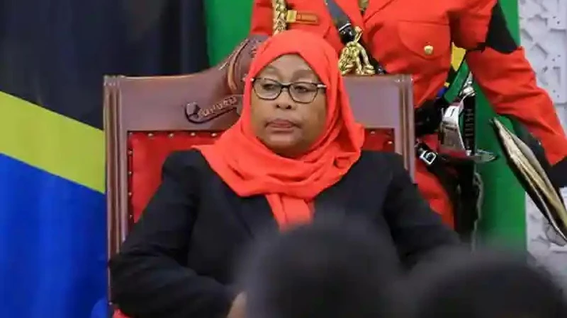 Rais Samia Suluhu Hassan.