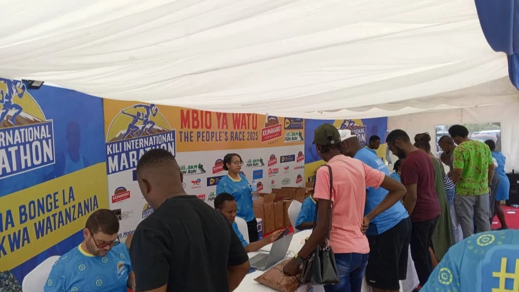 Kili Marathon race number collection starts on a high note at Mlimani City