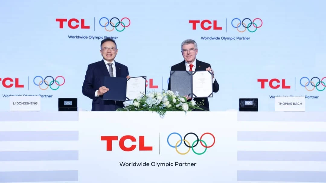 IOC and TCL announce long-term global TOP Partnership through to 2032.