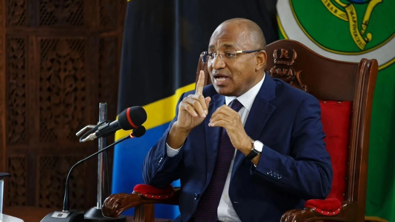 Rais wa Zanzibar na Mwenyekiti wa Baraza la Mapinduzi, Dk. Hussein Ali Mwinyi